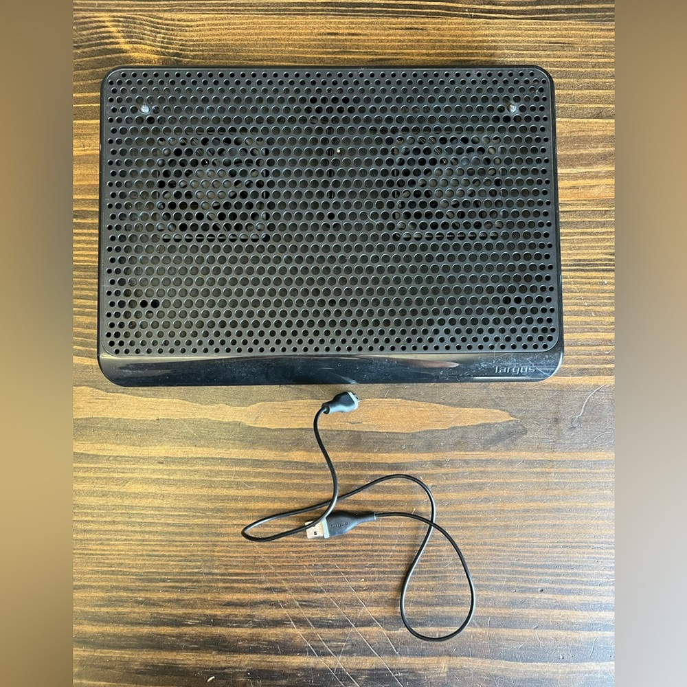 Targus Black Laptop Cooling Stand with USB Power Cable